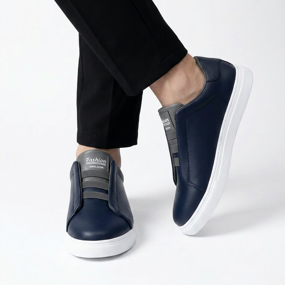 BASKETS EN CUIR CHRISTIAN