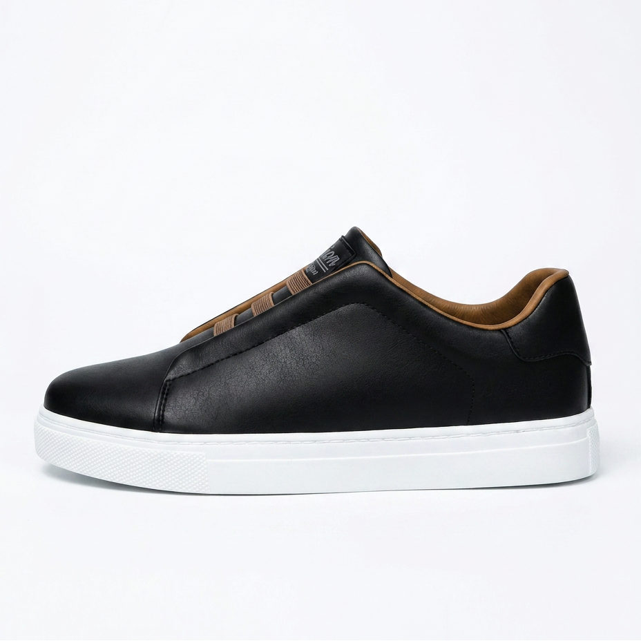 BASKETS EN CUIR CHRISTIAN