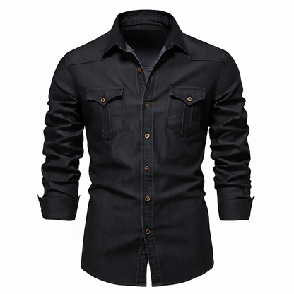 Tailored Denim Shirt