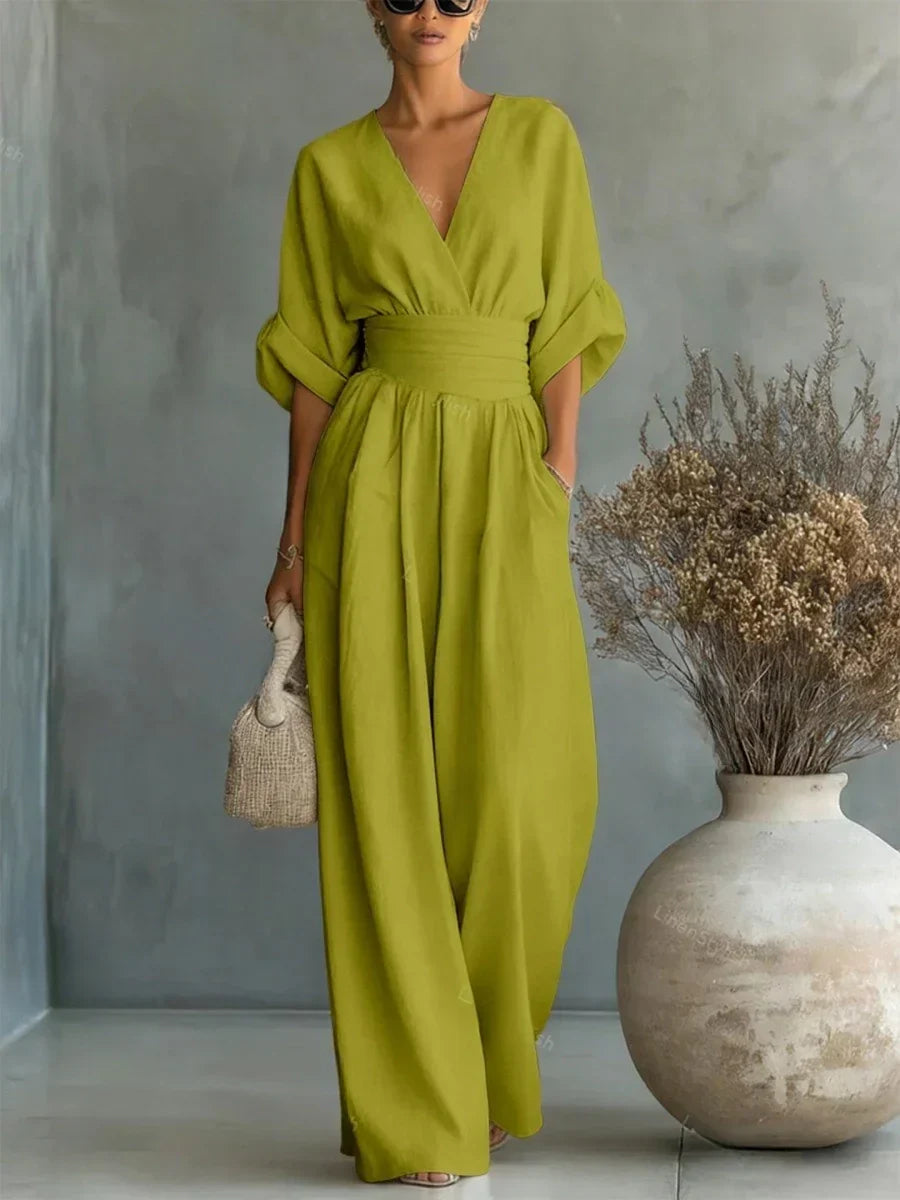 COMBINAISON ÉLÉGANTE TAILLE HAUTE